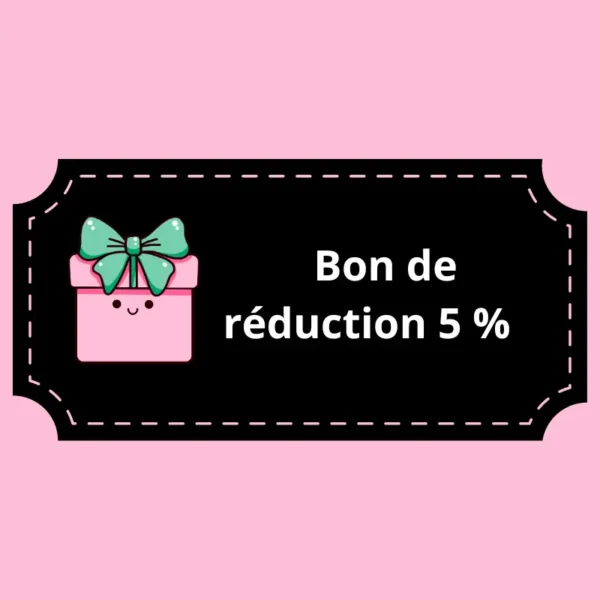 Bon de réduction 5 %
